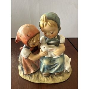Hummel‎ Goebel Figurine 384 EASTER TIME TMK-5 4" - Signed 88'